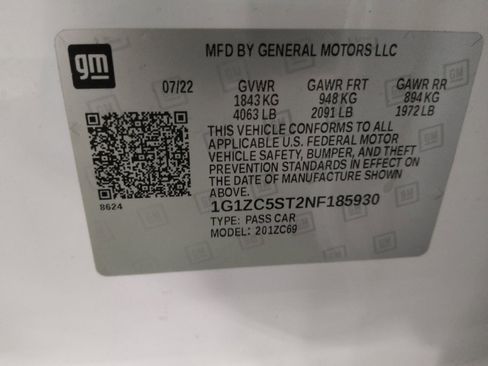 Used 2022 Chevrolet Malibu LS w/ Driver Confidence Package II image 33