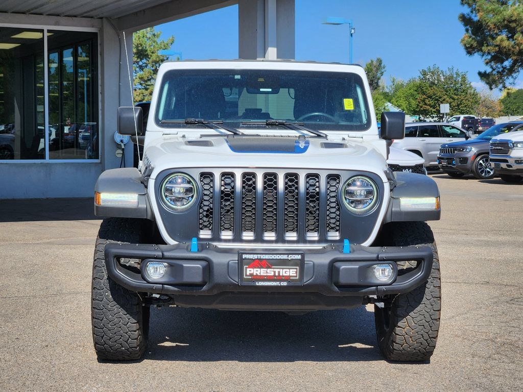 Used 2022 Jeep Wrangler Unlimited Rubicon 4xe w/ Steel Bumper Group AWD/4WD image 5