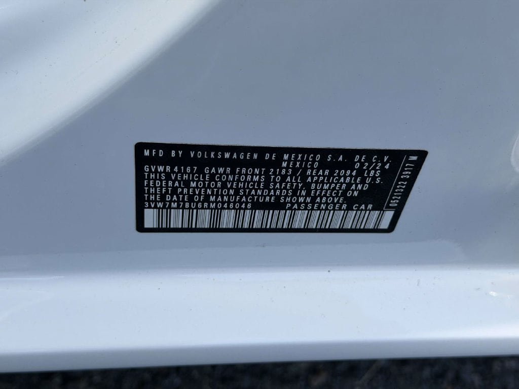 Used 2024 Volkswagen Jetta SE w/ Panoramic Sunroof Package FWD image 26