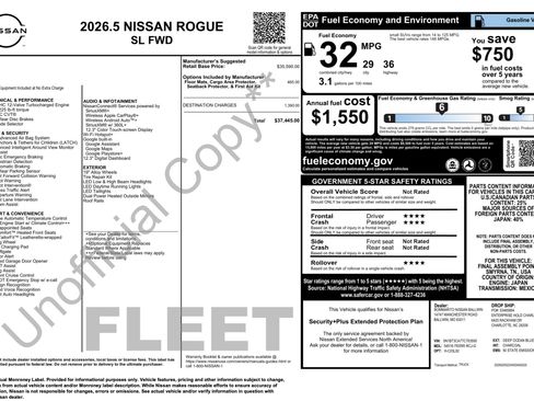 Used 2026 Nissan Rogue SL FWD image 5