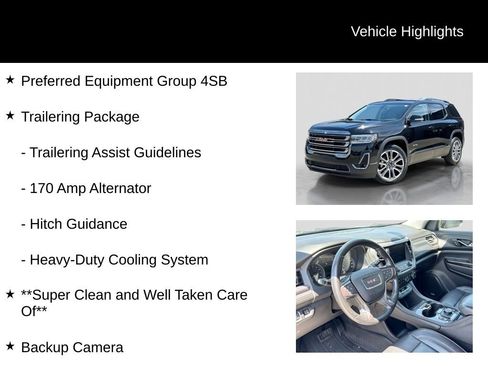 Used 2020 GMC Acadia AT4 w/ Trailering Package AWD/4WD image 6