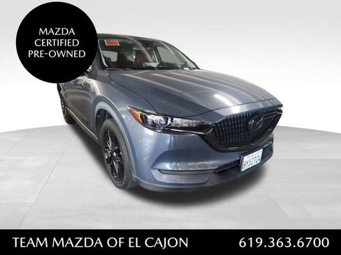 Used 2021 MAZDA CX-5 Carbon Edition FWD image 1