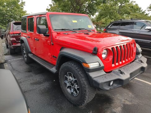 Certified 2021 Jeep Wrangler Unlimited Sport AWD/4WD image 3