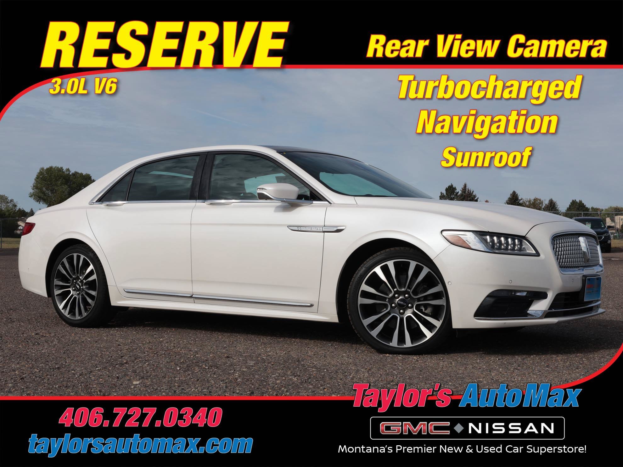 Used 2017 Lincoln Continental Reserve w/ Luxury Package AWD/4WD image 1