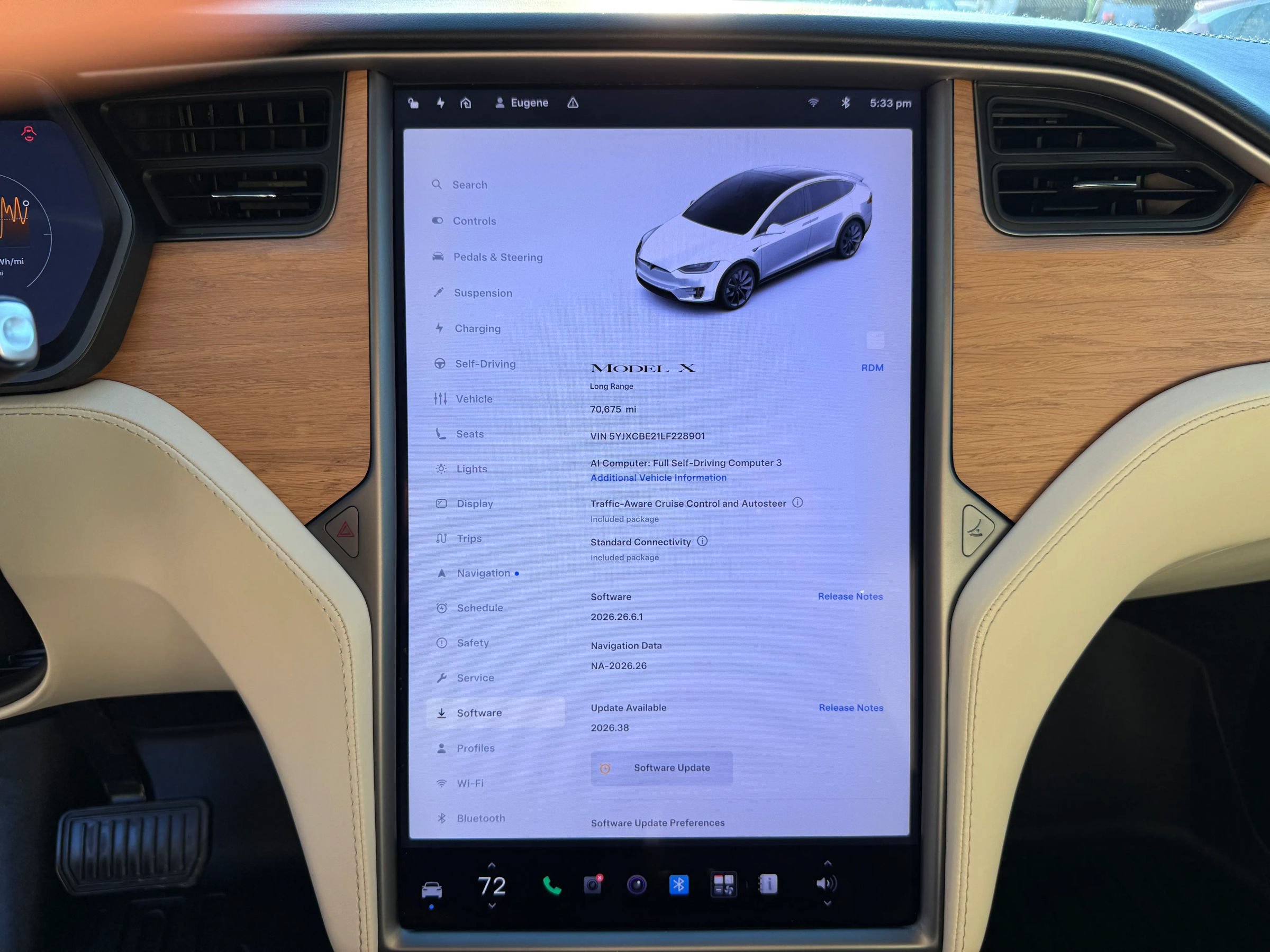 Used 2020 Tesla Model X AWD/4WD image 17