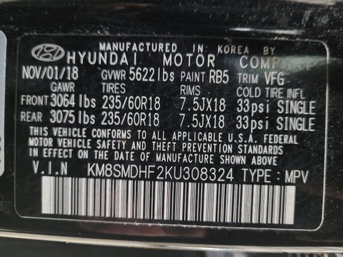 Used 2019 Hyundai Santa Fe XL SE image 33