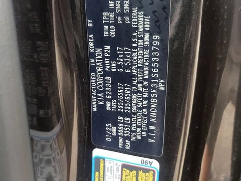 Used 2025 Kia Carnival FWD image 7
