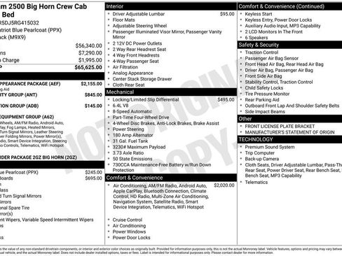 Certified 2024 RAM 2500 Big Horn w/ Sport Appearance Package AWD/4WD image 7