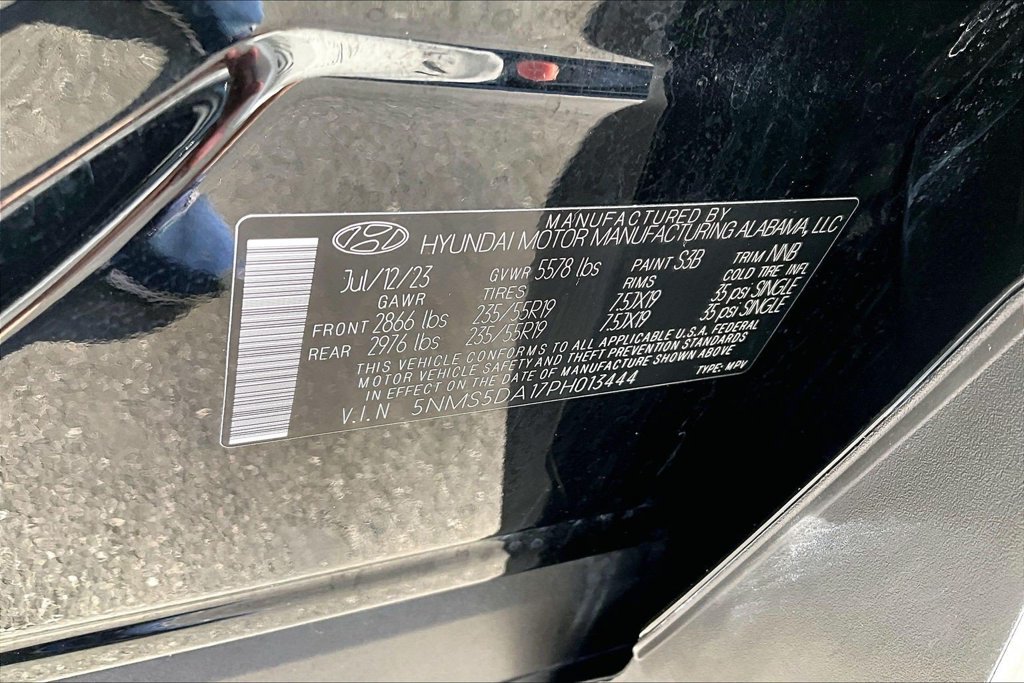 Certified 2023 Hyundai Santa Fe Limited AWD/4WD image 18