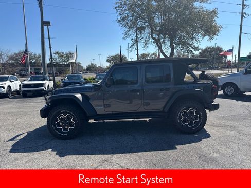 Used 2021 Jeep Wrangler Unlimited Rubicon 4xe w/ Steel Bumper Group image 11