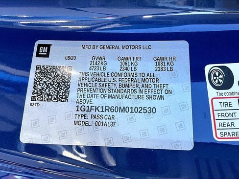 Used 2021 Chevrolet Camaro ZL1 RWD image 36