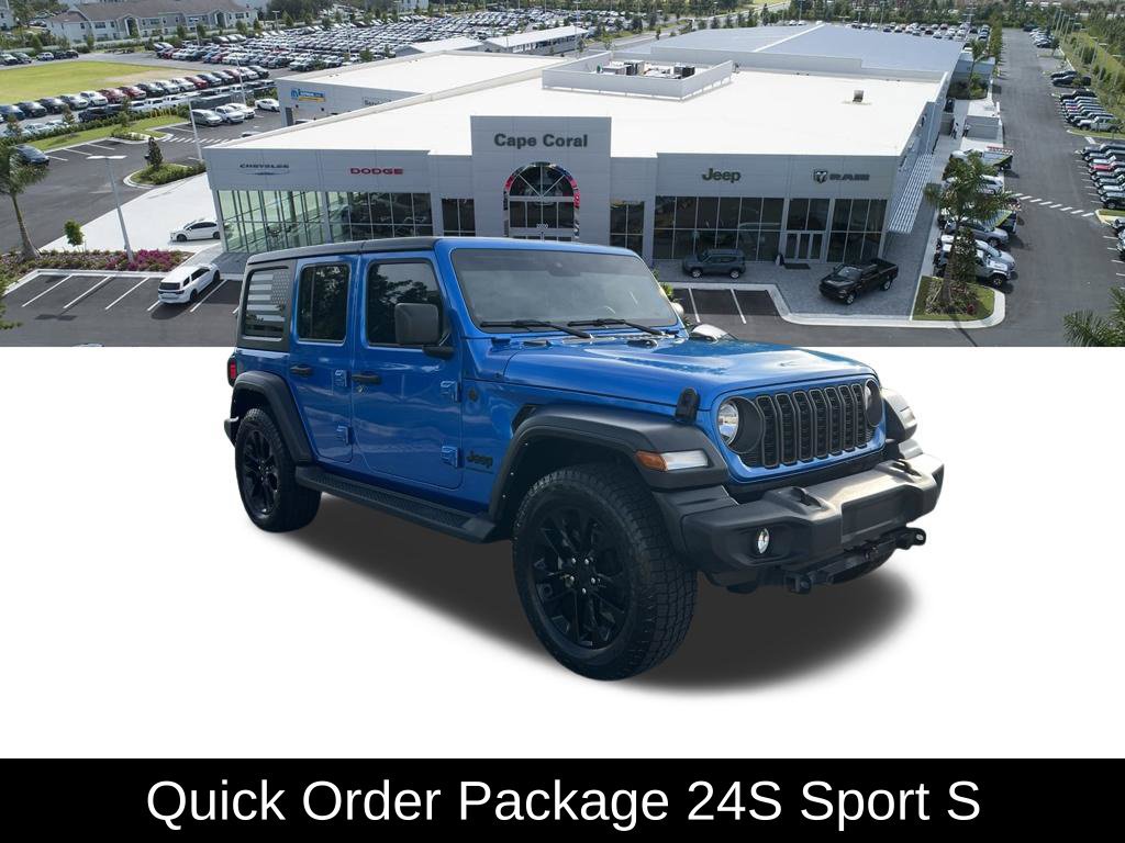 Used 2024 Jeep Wrangler Unlimited Sport AWD/4WD image 3