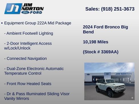 Used 2024 Ford Bronco Big Bend AWD/4WD image 11