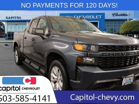 Used 2020 Chevrolet Silverado 1500 Custom w/ Custom Value Package image 1