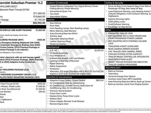 Certified 2022 Chevrolet Suburban Premier AWD/4WD image 4