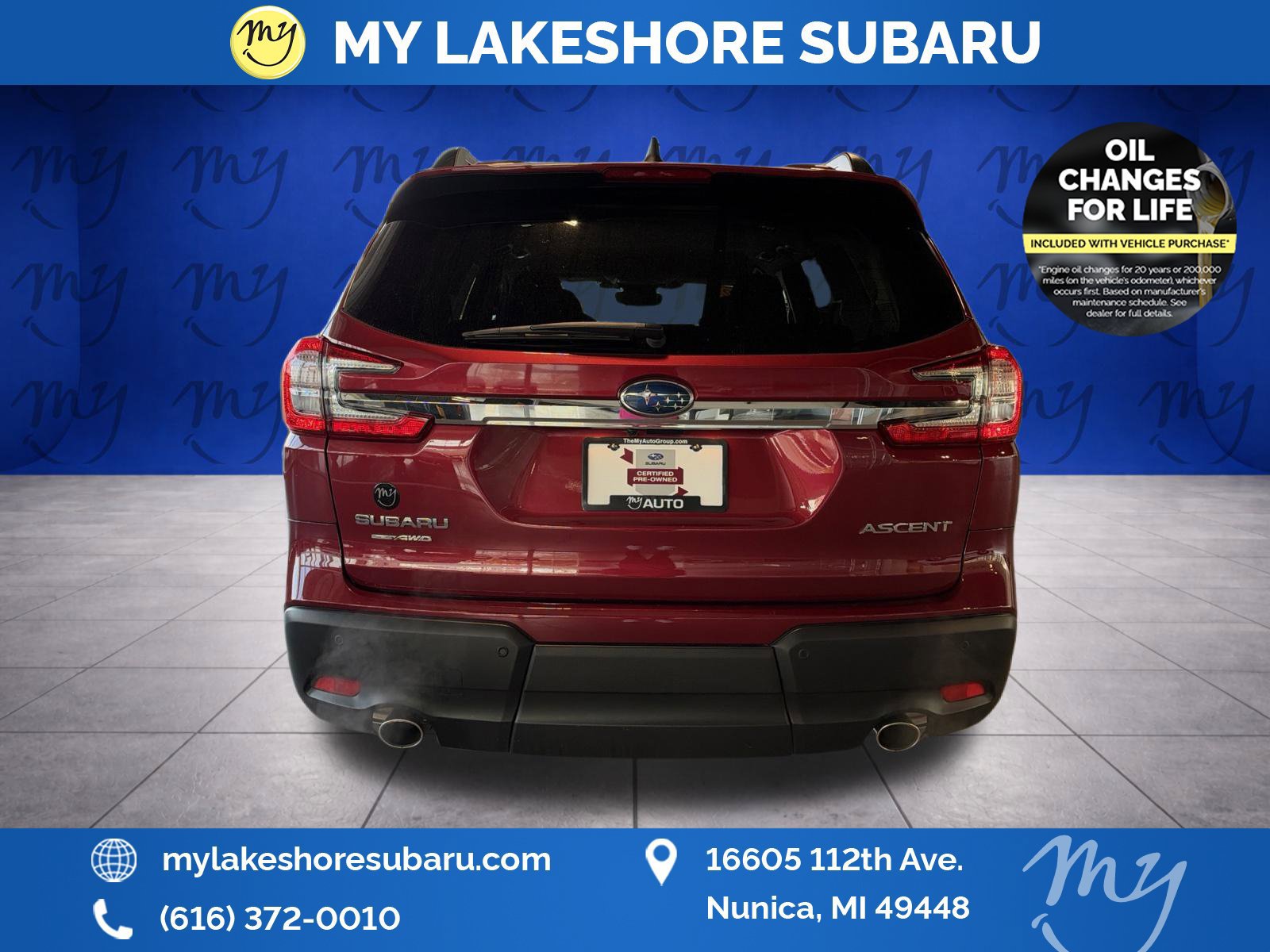 Certified 2025 Subaru Ascent Premium AWD/4WD image 9