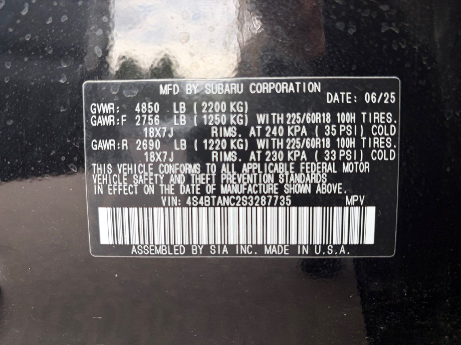 Certified 2025 Subaru Outback Limited AWD/4WD image 35
