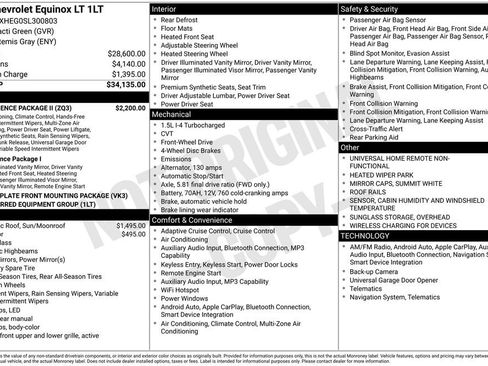 Used 2025 Chevrolet Equinox LT w/ Convenience Package II FWD image 13
