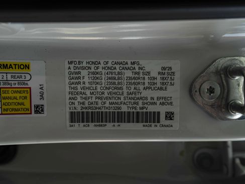Used 2026 Honda CR-V EX image 45