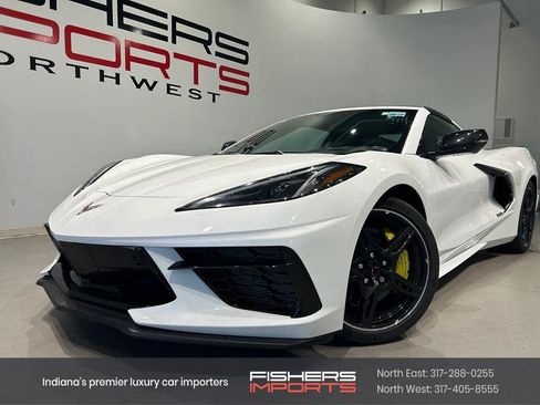 Used 2021 Chevrolet Corvette Stingray Premium Cpe w/ Z51 Performance Package RWD image 1