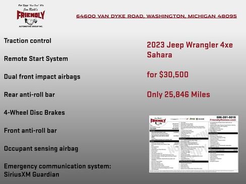 Used 2023 Jeep Wrangler Unlimited Sahara w/ Cold Weather Group AWD/4WD image 6