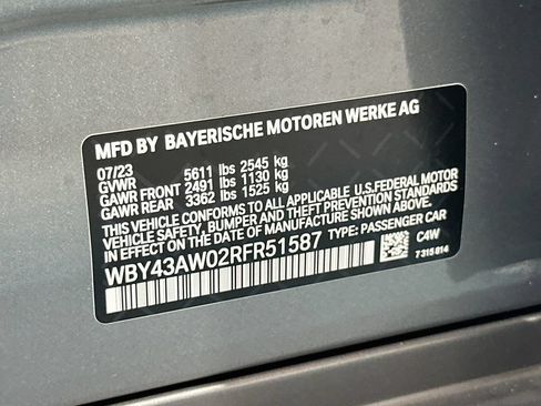 Certified 2024 BMW i4 eDrive35 w/ Premium Package RWD image 33