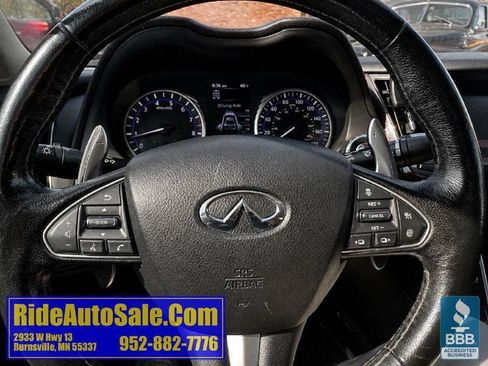 Used 2016 INFINITI Q50 Red Sport 400 AWD/4WD image 17