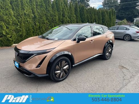 Used 2023 Nissan Ariya Premiere Sport Utility 4D image 3