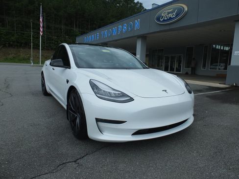 Used 2020 Tesla Model 3 Long Range AWD/4WD image 1