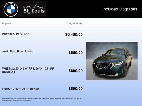 New 2026 BMW X3 xDrive30 w/ Premium Package image 17