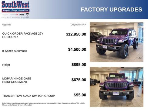 New 2026 Jeep Wrangler Unlimited Rubicon image 11