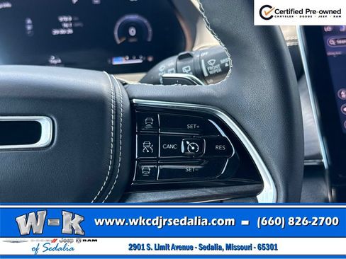 Certified 2023 Jeep Grand Cherokee L Overland w/ Luxury Tech Group IV AWD/4WD image 54