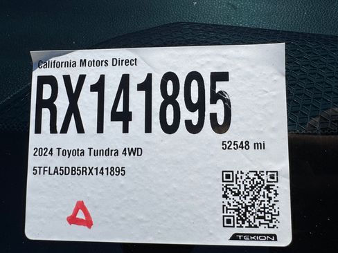 Used 2024 Toyota Tundra SR5 w/ TRD Sport Package AWD/4WD image 20