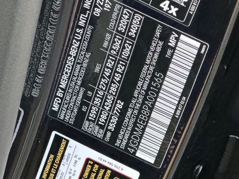 Certified 2023 Mercedes-Benz EQS 580 4MATIC SUV image 40