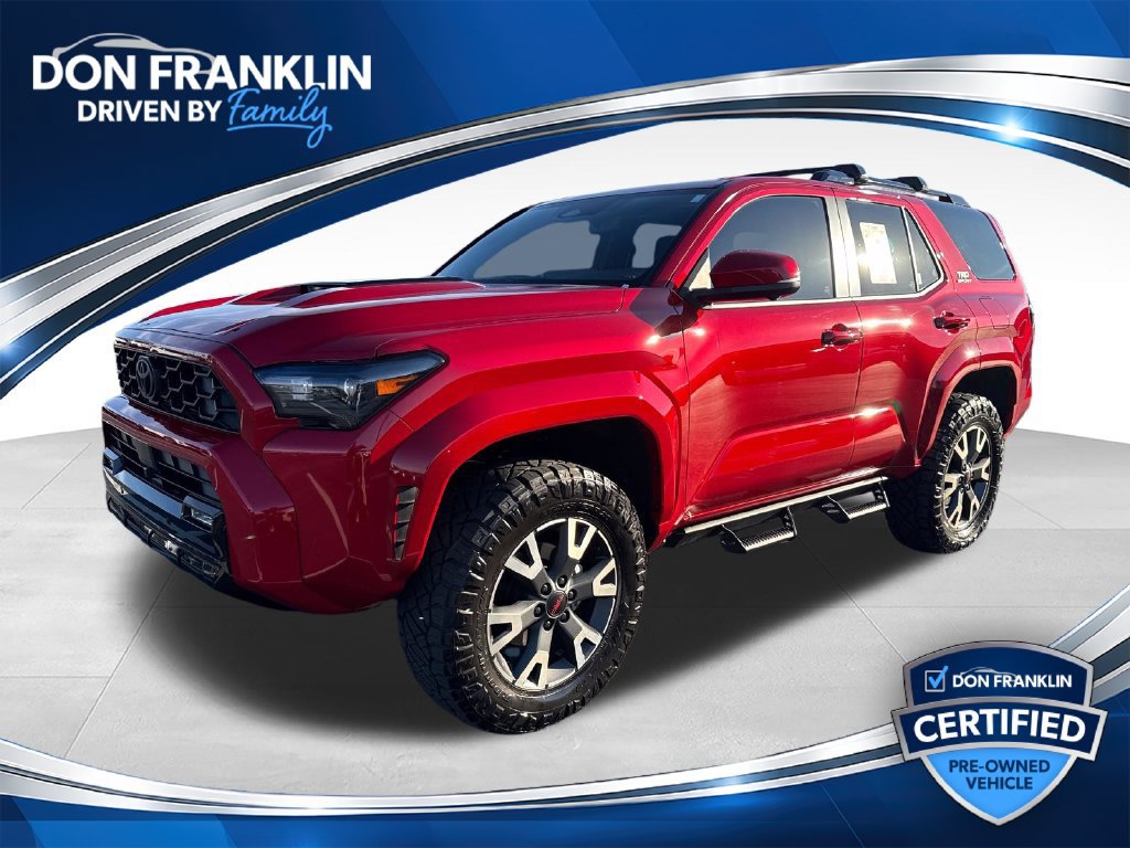 Used 2025 Toyota 4Runner TRD Sport Premium w/ Tow Technology Package AWD/4WD 360° Tour