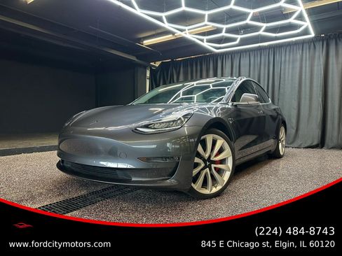 Used 2018 Tesla Model 3 Long Range AWD/4WD image 1