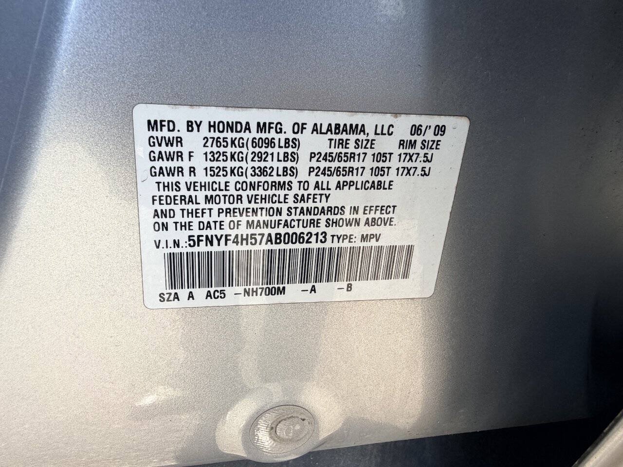 Used 2010 Honda Pilot EX-L image 11