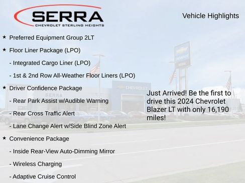 Used 2024 Chevrolet Blazer LT w/ Convenience Package FWD image 3