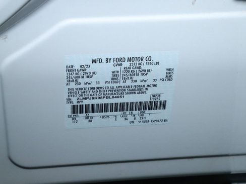 Certified 2023 Lincoln Nautilus Reserve image 21