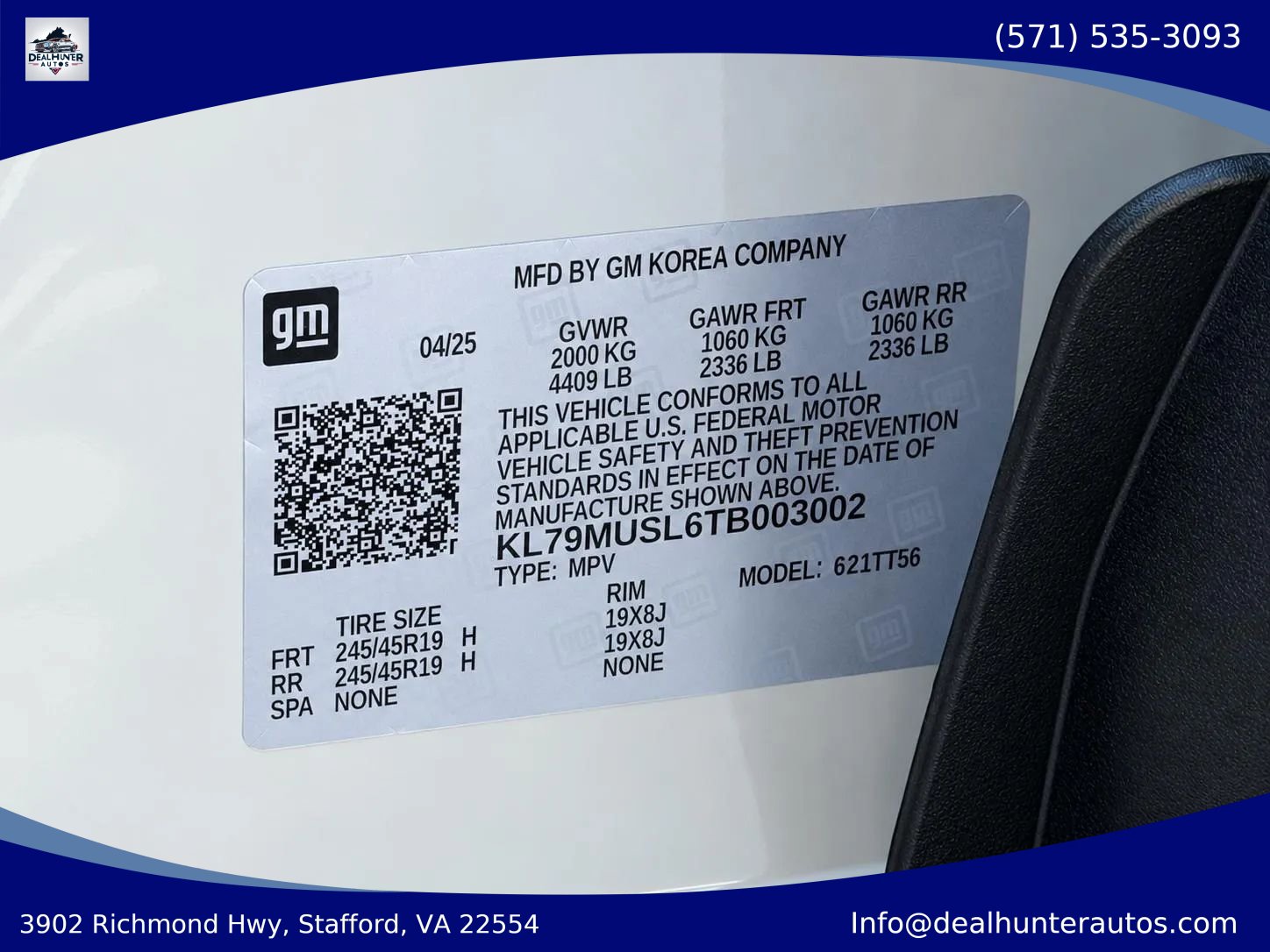 Used 2026 Chevrolet TrailBlazer RS w/ Convenience Package AWD/4WD image 31