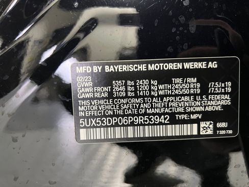 Certified 2023 BMW X3 xDrive30i w/ Convenience Package image 20