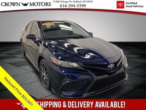 Certified 2022 Toyota Camry SE w/ Carpet Mat Package (TMS) FWD image 1