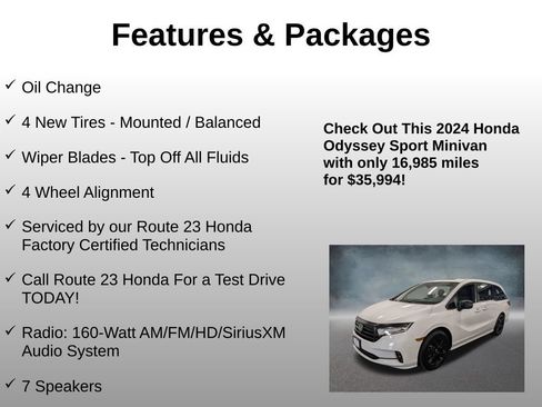 Certified 2024 Honda Odyssey Sport image 4