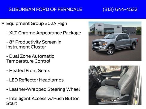 Used 2021 Ford F150 XLT w/ Equipment Group 302A High image 13