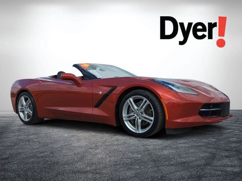 Used 2016 Chevrolet Corvette Stingray Convertible w/ 3LT Preferred Equipment Group image 1