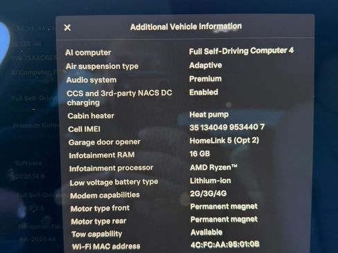 Used 2023 Tesla Model X AWD/4WD image 11