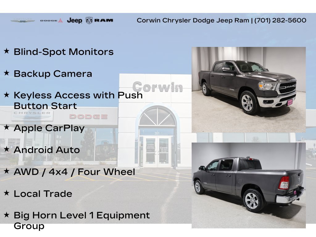 Used 2023 RAM 1500 Big Horn w/ Trailer Tow Group AWD/4WD image 8