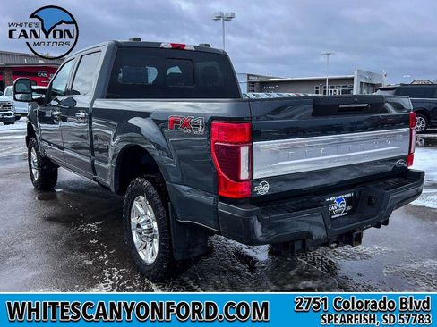 Used 2021 Ford F250 Platinum w/ FX4 Off-Road Package image 3