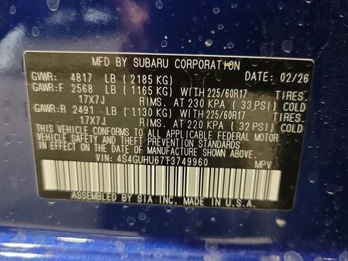 New 2026 Subaru Crosstrek 2.5i Wilderness image 32