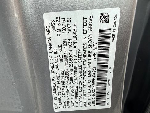 Used 2023 Honda CR-V EX-L image 34